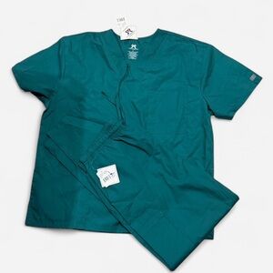 Teal Scrub Set